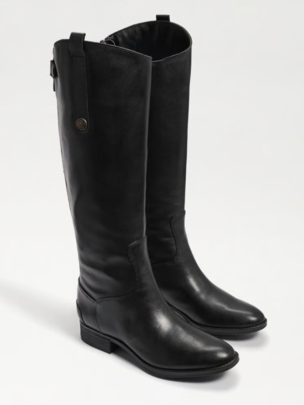Sam Edelman Black Penny Riding Boots